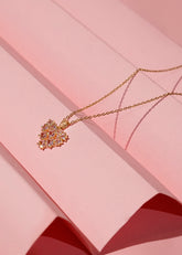 Heart Cluster Pendant Necklace