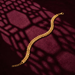 Golden Laurel Bracelet