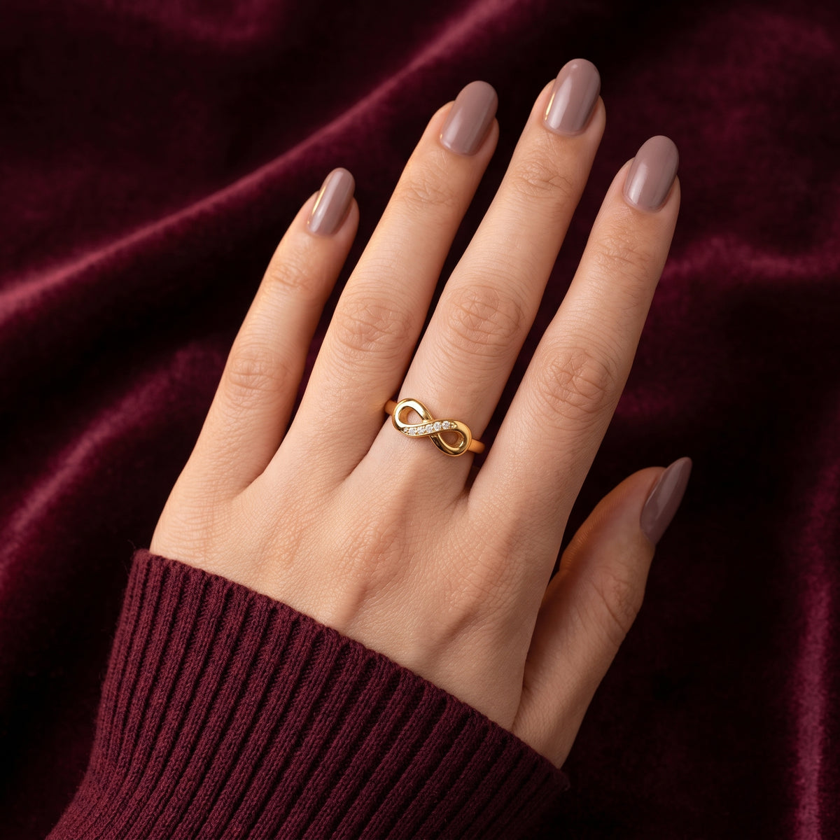 Eternal Spark Infinity Ring