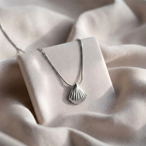 Silver Seashell