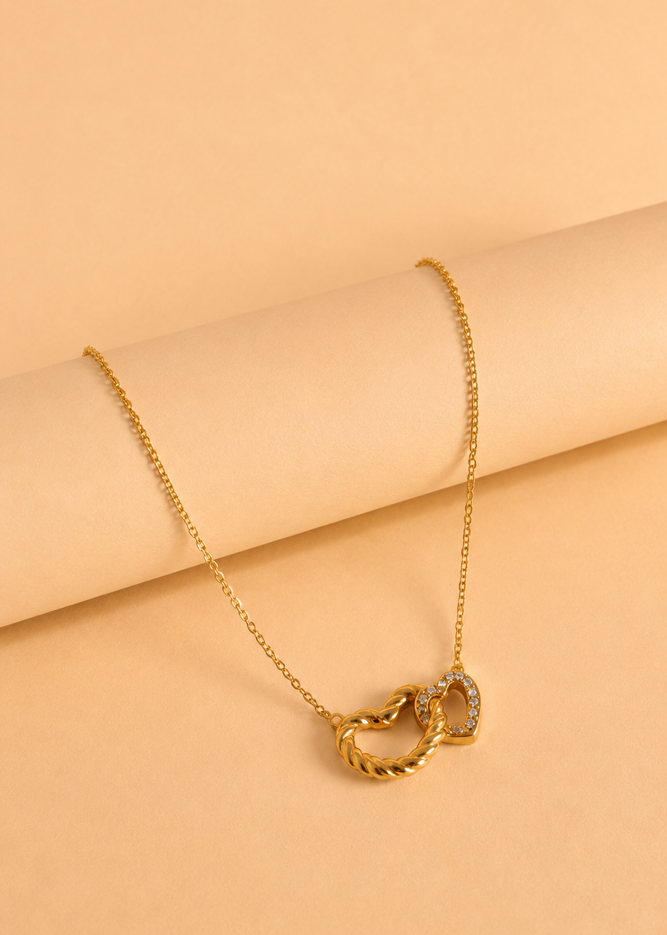 Interlocking Hearts Necklace