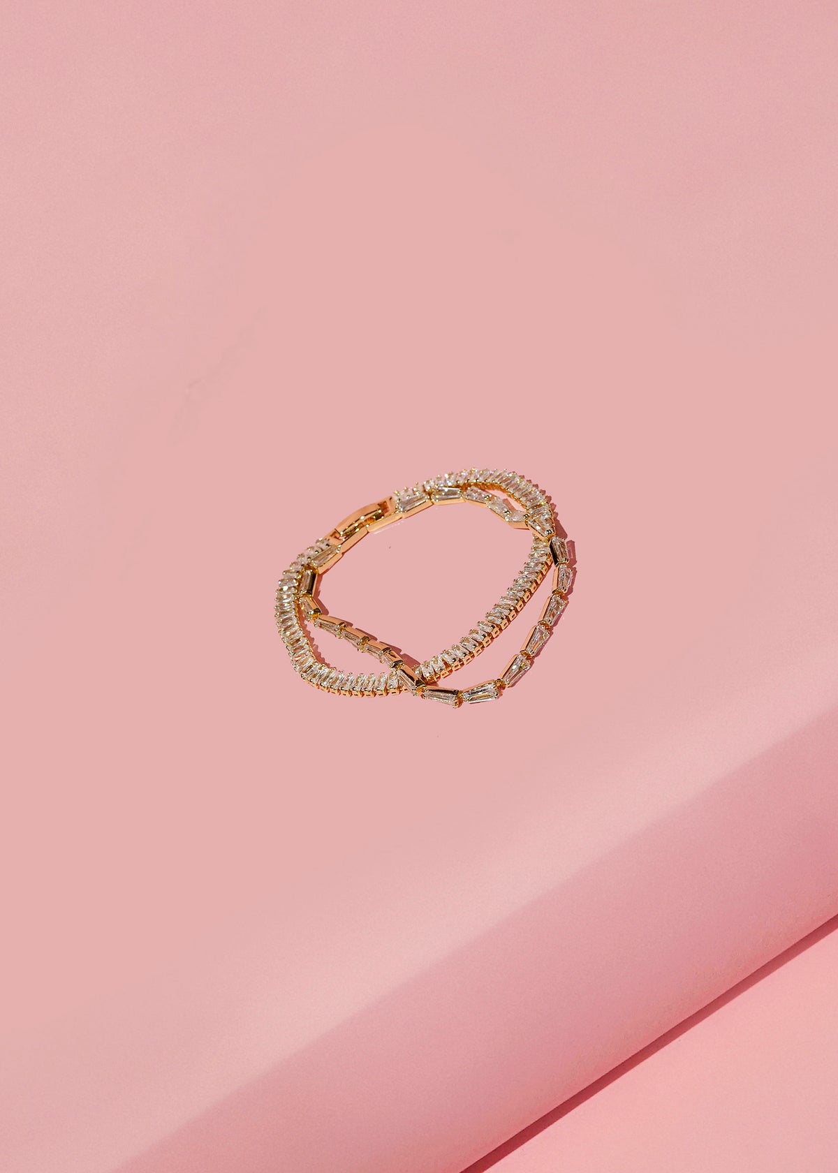 Gold Tennis Bracelet