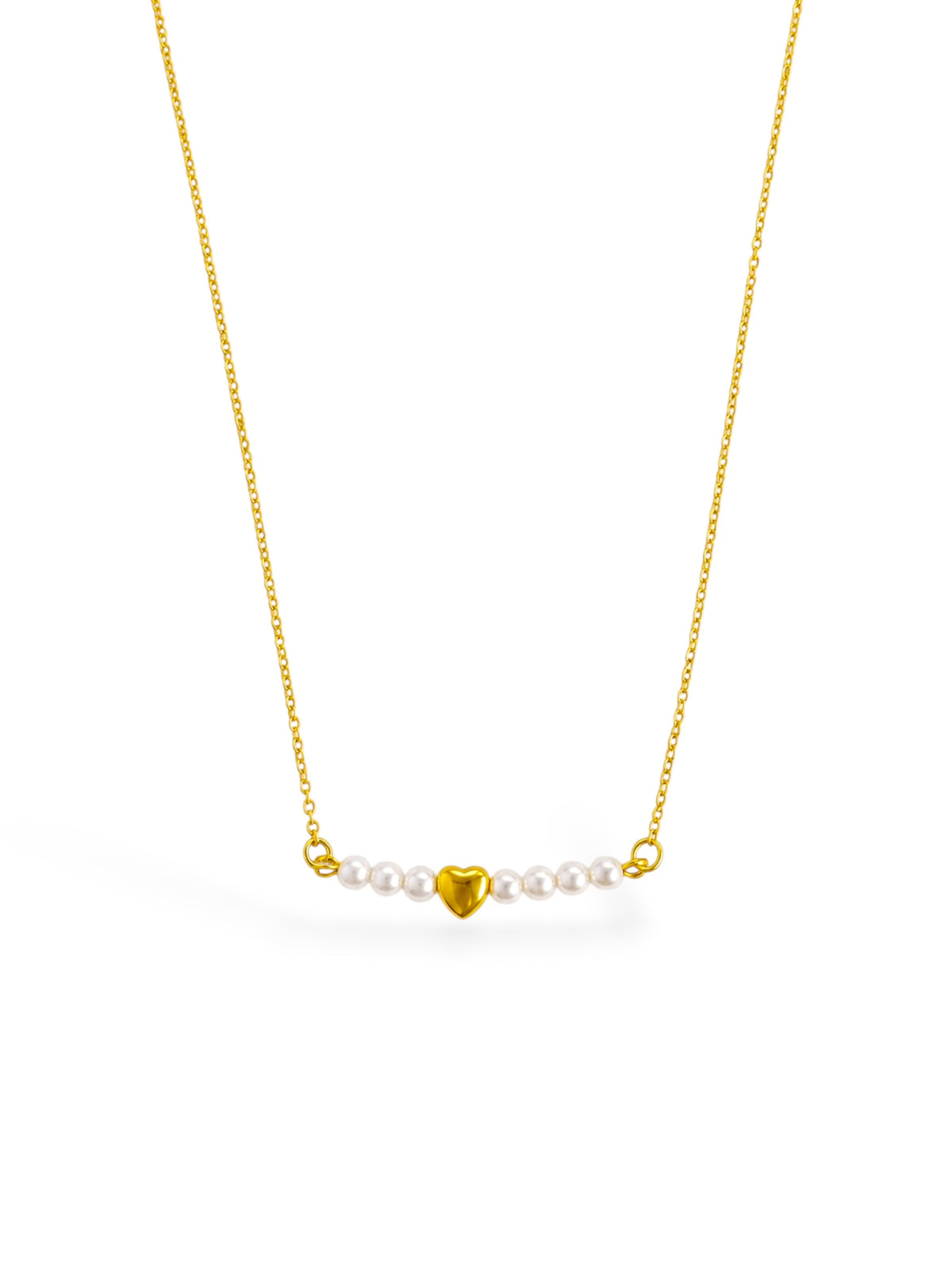 Pearl Line Heart