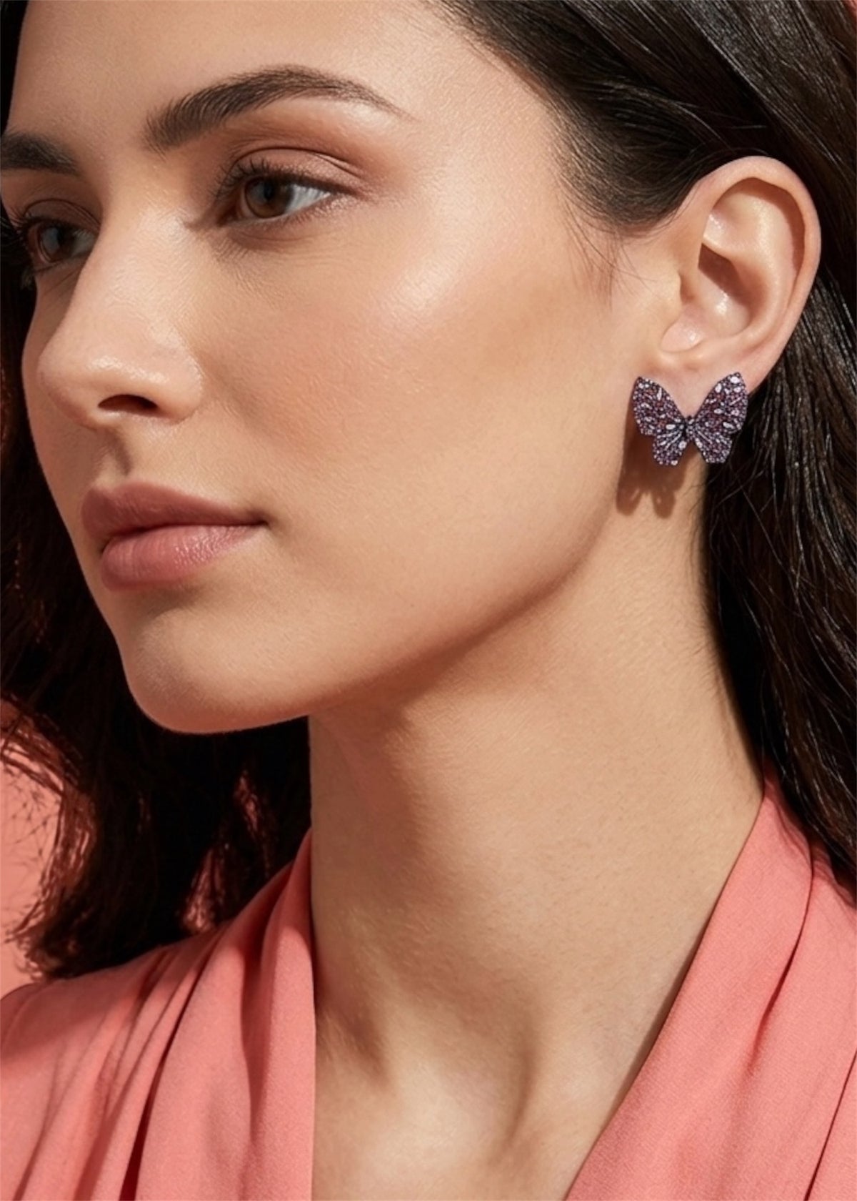 Butterfly Statement Earrings