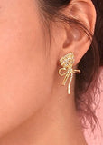 Crystal Bow Knot Earrings
