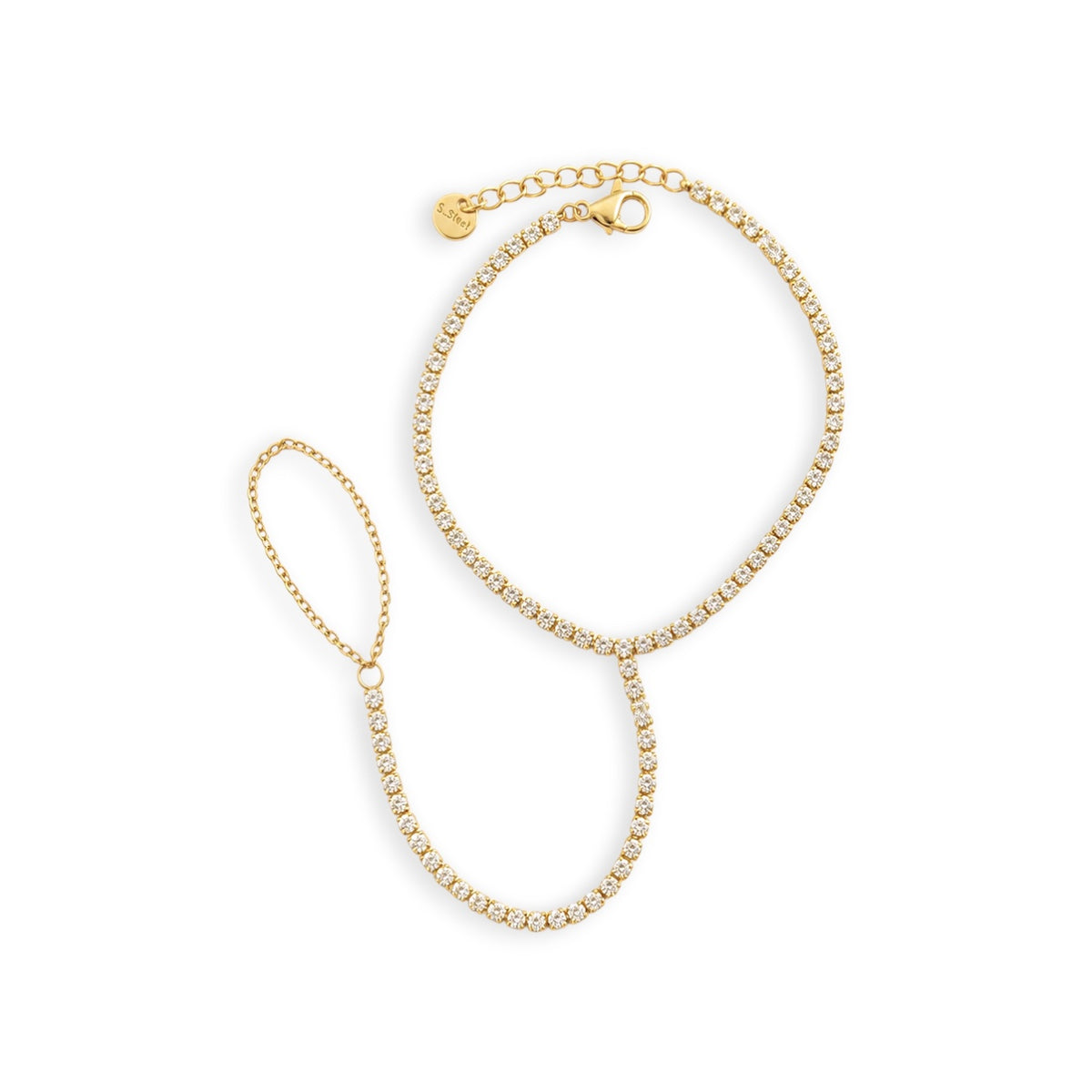 Tennis Sparkle Hand Chain