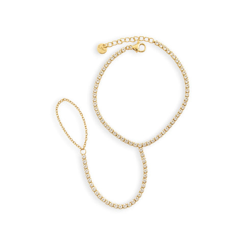 Tennis Sparkle Hand Chain