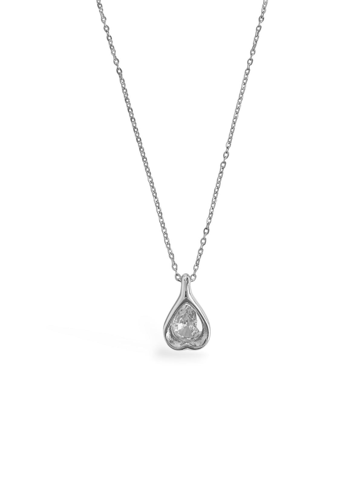 Silver Dew Heart