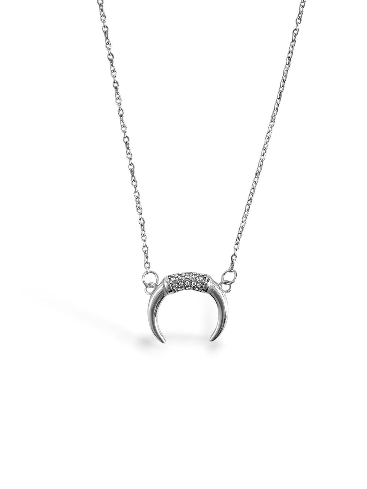 Silver Luna Horn