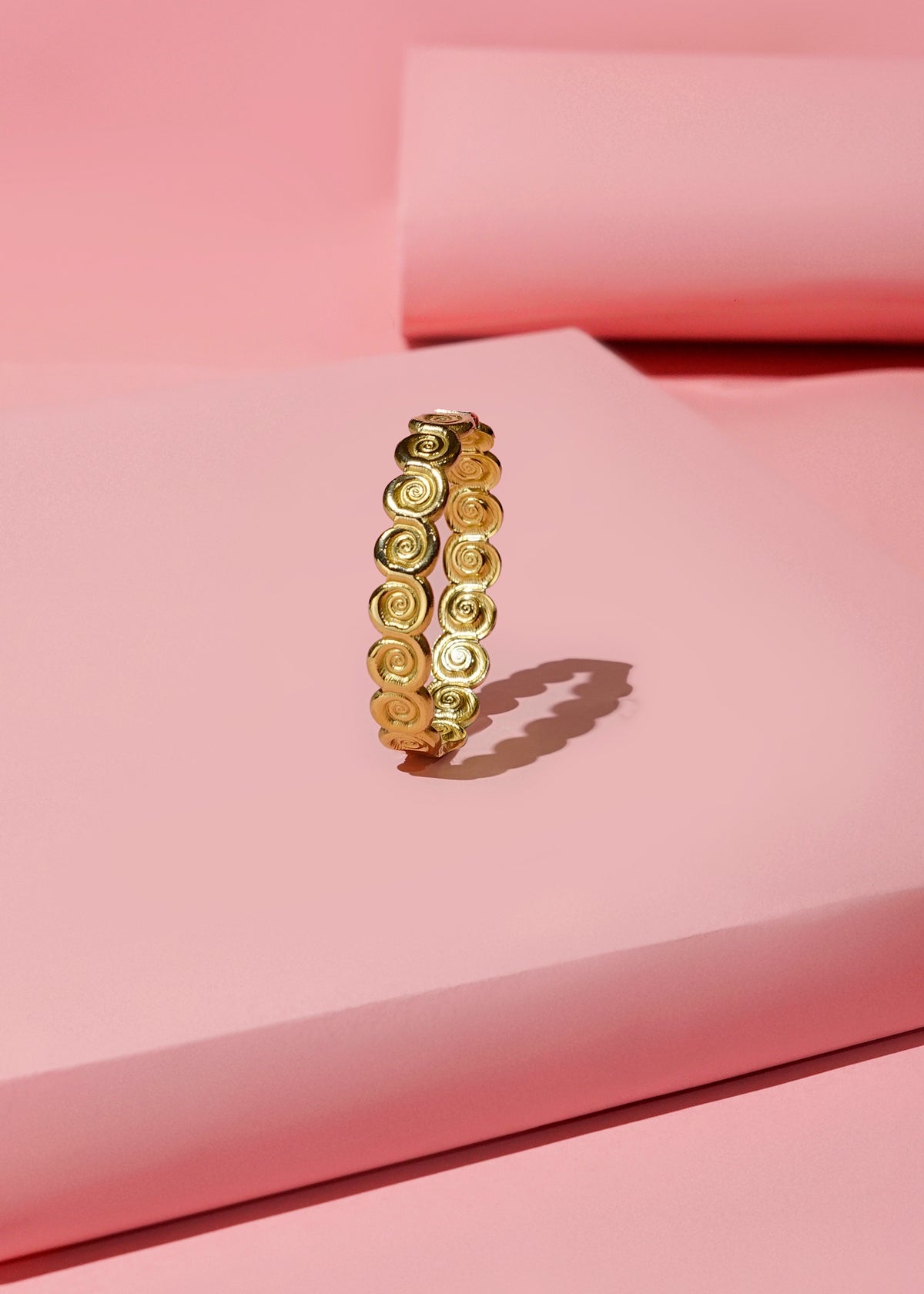 Spiral Motif Bangle