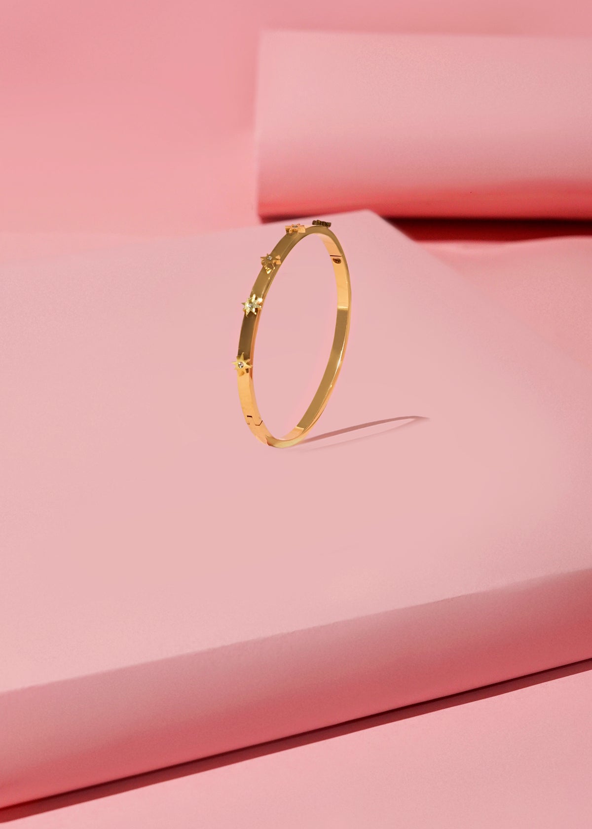 Star-Studded Diamond Bangle