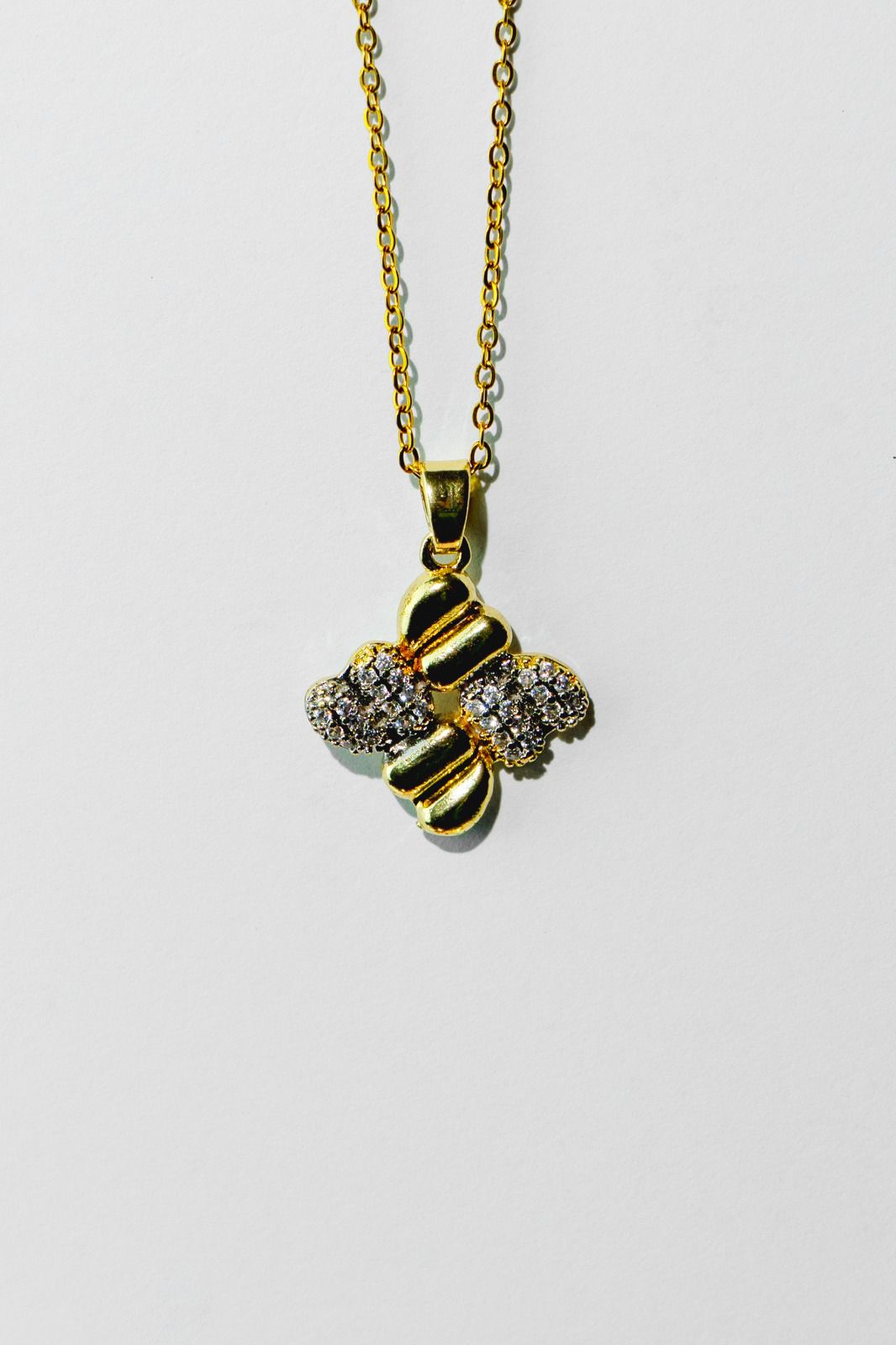 Bee Pendant Necklace