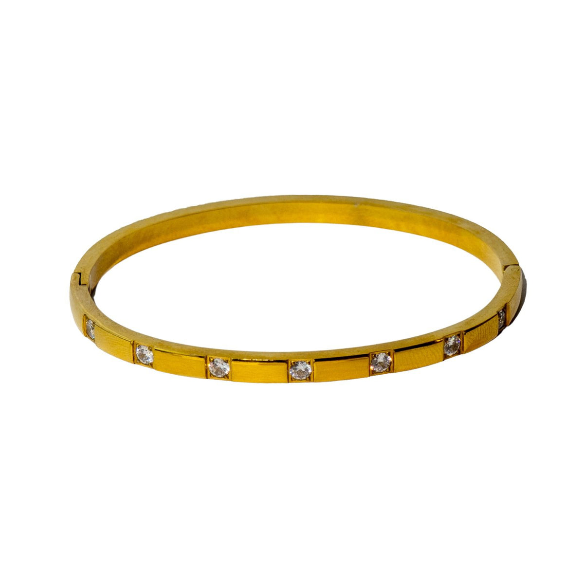 Elegant Gold-Tone Bangle